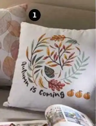 Auchan Coussin imprimé 40 x 40 cm offre