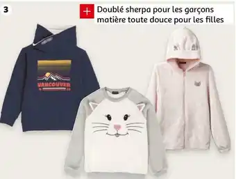 Auchan In extenso sweat enfant offre
