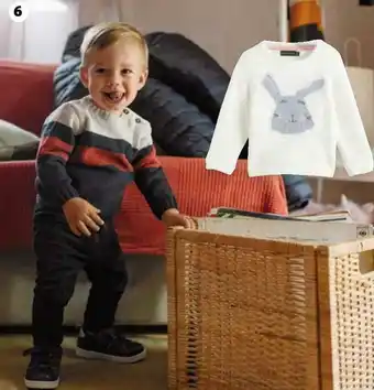 Auchan In extenso pull bébé offre
