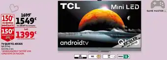 Auchan Tv qled tcl 65c825 offre