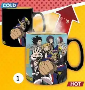 Le mug heat change 460 ml - my hero academia