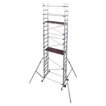 Echafaudage domestique - Hauteur de travail maximale de 6.46m - PN/CLA