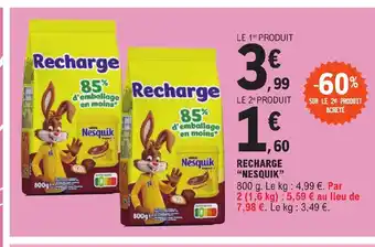 E.Leclerc RECHARGE "NESQUIK" offre