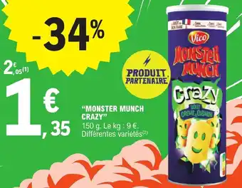 E.Leclerc MONSTER MUNCH CRAZY offre