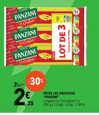 E.Leclerc PÂTES LES CRÉATIVES PANZANI offre