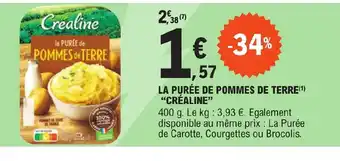 E.Leclerc LA PURÉE DE POMMES DE TERRE offre