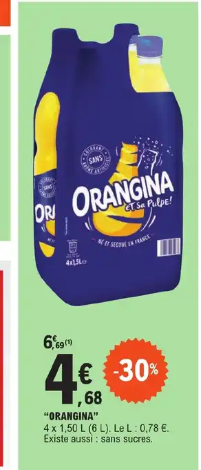 E.Leclerc ORANGINA offre