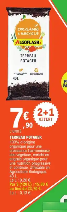 E.Leclerc TERREAU POTAGER offre