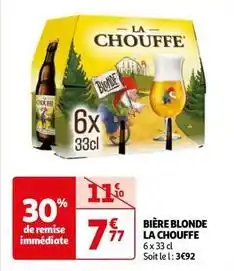 Auchan La chouffe - bière blonde offre