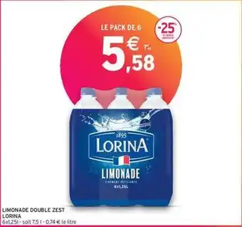 Intermarché Limonade offre