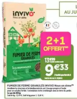 Intermarché Litière offre