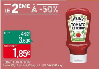 Match HEINZ TOMATO KETCHUP offre