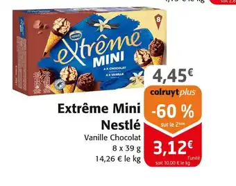 Colruyt Nestlé Extrême Mini offre