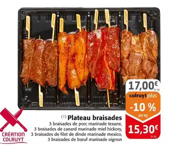 Colruyt Plateau braisades offre
