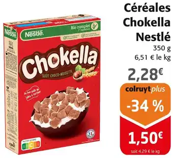 Colruyt Nestlé Céréales Chokella offre