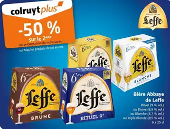 Colruyt Leffe Bière Abbaye offre