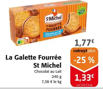 Colruyt St Michel La Galette Fourrée offre