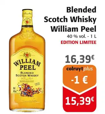 Colruyt William Peel Blended Scotch Whisky offre