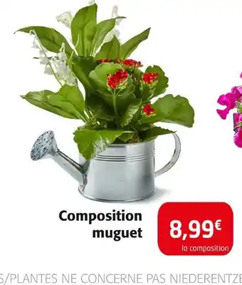 Colruyt Composition muguet offre