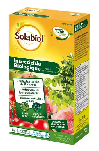 Gamm vert Insecticide biologique Solabiol offre