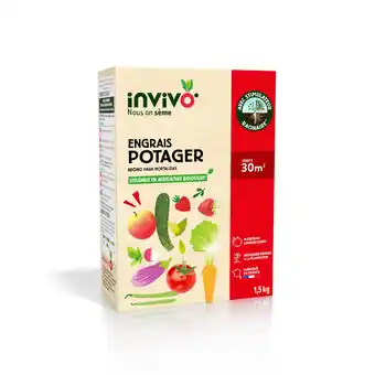 Gamm vert INVIVO Nous on sème Engrais potager INVIVO Nous on sème offre
