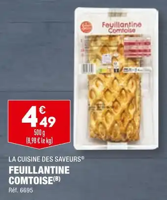 ALDI LA CUISINE DES SAVEURS FEUILLANTINE COMTOISE offre