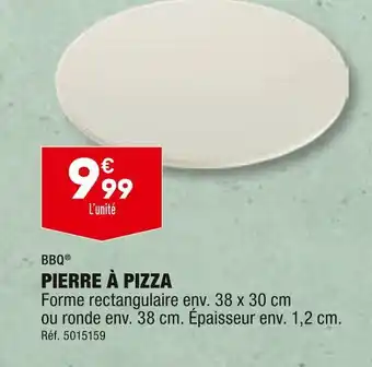 ALDI BBQ PIERRE À PIZZA offre