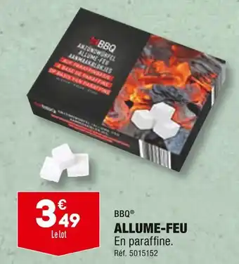 ALDI BBQ ALLUME-FEU offre