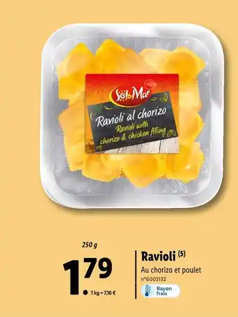 Lidl Ravioli offre