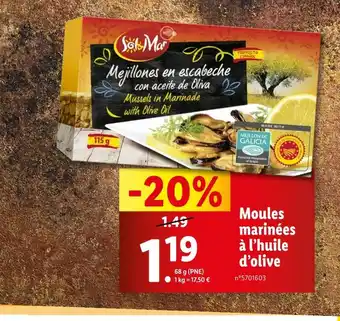 Lidl Moules offre