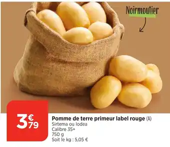 Bi1 Pomme de terre primeur label rouge (A) offre