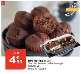 Bi1 Mini muffins (8)(10)(B) offre