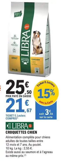 E.Leclerc Jardi CROQUETTES CHIEN offre