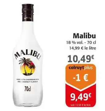 Colruyt Malibu offre