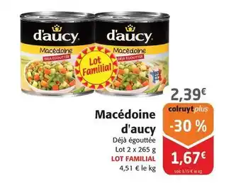 Colruyt D'aucy - macédoine offre