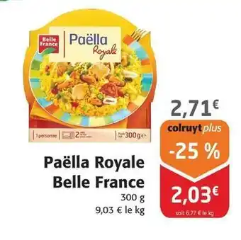 Colruyt Belle france - paëlla royale offre