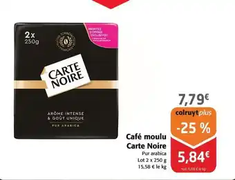 Colruyt Carte noire - café moulu offre