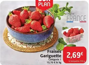 Colruyt Fraises gariguette offre