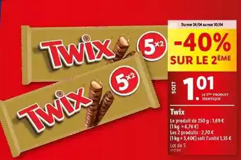 Lidl Twix offre