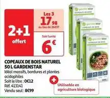 Auchan Gardenstar - copeaux de bois naturel offre