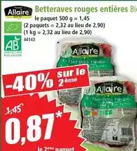 Auchan Jardinière géranium zonale offre
