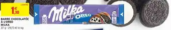 Milka - barre chocolatée à l'oreo