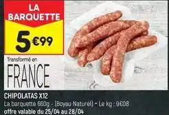 Leader Price Chipolatas offre