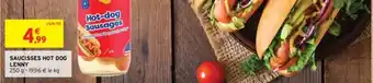 Intermarché Express Lenny - saucisses hot dog offre