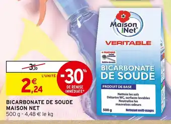 Intermarché MAISON NET BICARBONATE DE SOUDE offre