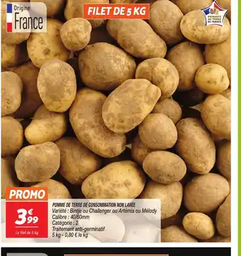 Netto POMME DE TERRE DE CONSOMMATION NON LAVÉE offre