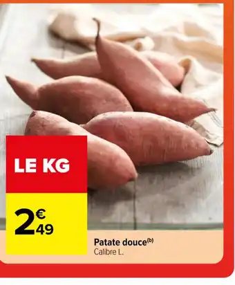Carrefour Patate douce offre