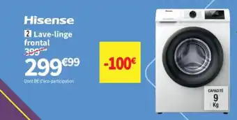 Conforama 2 Lave-linge frontal 309 offre