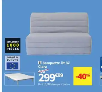 Conforama 8 Banquette-lit BZ Clara offre