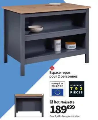 Conforama Îlot Noisette offre